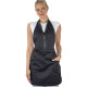 Tunic/Apron Diamond Zipper Black - ONE SIZE 