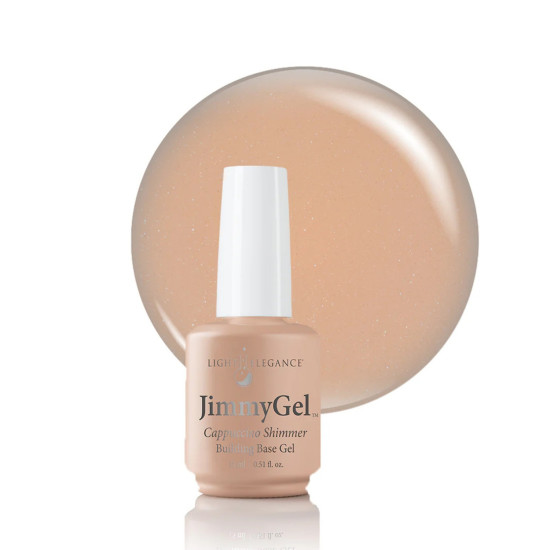 JimmyGel Soak Off Building Gel In A Bottle CAPPUCHINO SHIMMER 15ml