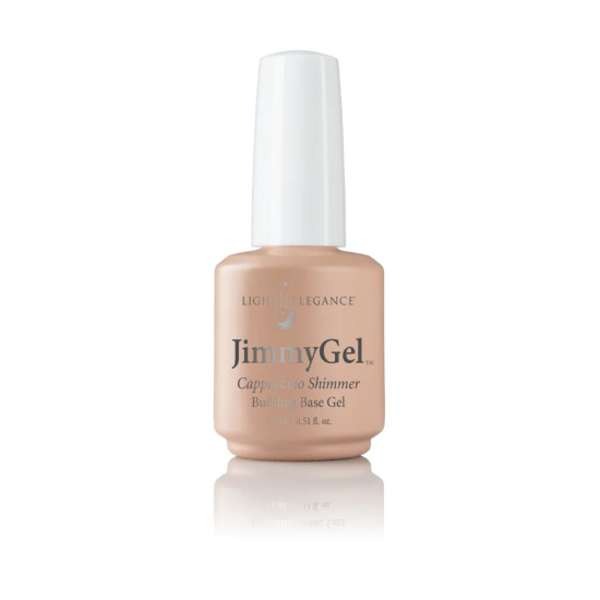 JimmyGel Soak Off Building Gel In A Bottle CAPPUCHINO SHIMMER 15ml