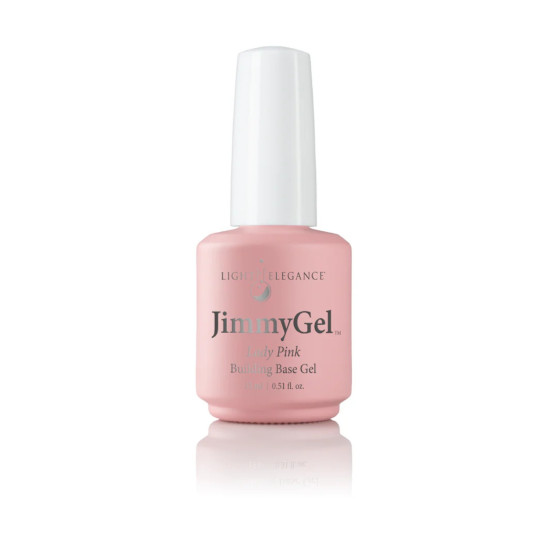 JimmyGel Soak Off Building Gel In A Bottle LADY PINK 15ml