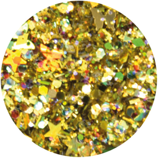 Glitter Multimix Gold