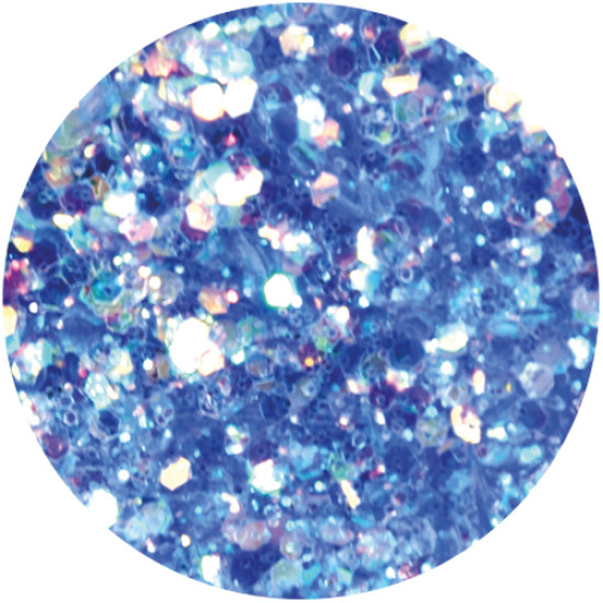 Glitter Multimix Pastel Blue