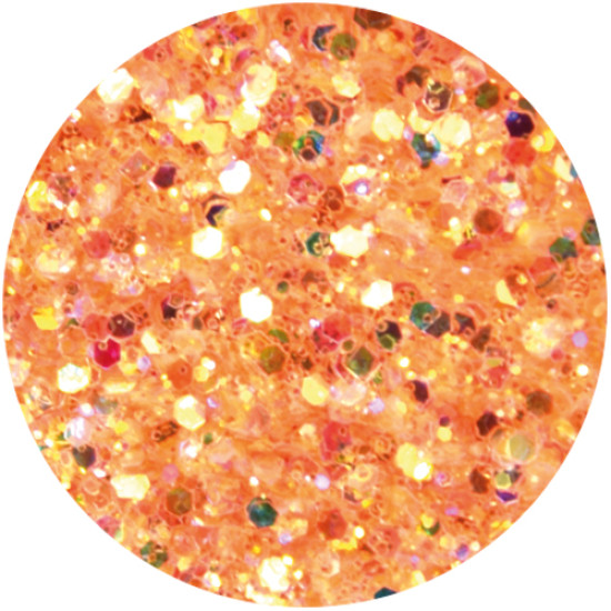 Glitter Multimix Pastel Orange