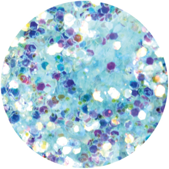 Glitter Multimix Pastel Turquoise