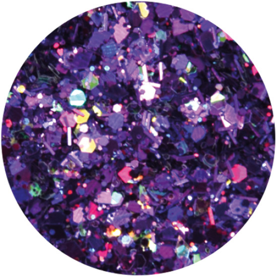 Glitter Multimix Purple,