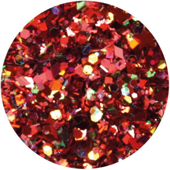 Glitter Multimix Red