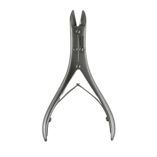 Orthofex Double Hinge Nail Nipper with Pointed Jaw for diabetics