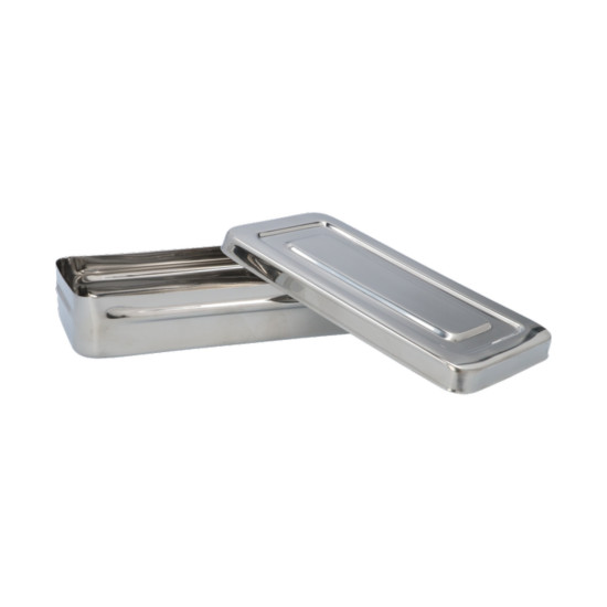 Lege Instrumentendoos Inox XL - 20 x 10 x 4 cm