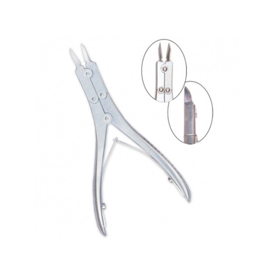 Nail Nipper - Double Hinge, Narrow Pointed Jaws