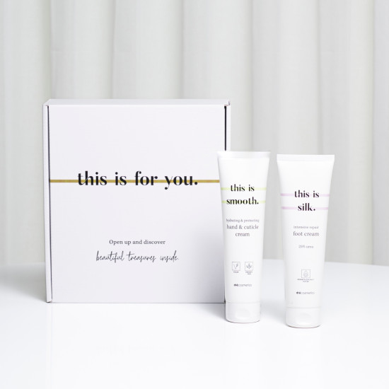 This Is Us Gift Set Hand Cream 150ml + Foot Cream 150ml (6 pieces)